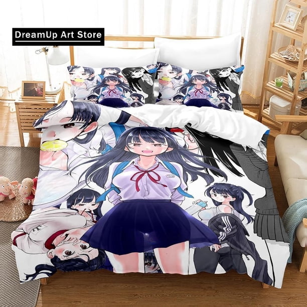 Dangers in My Heart Bedding Set Boys Girls Duvet Cover Pillowcase Bed Adult Bedroom