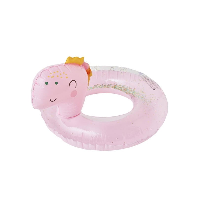 Babyluna - Flotador Salvavidas Piscina Caballito Para Niños Rosado