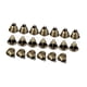 thumbnail image 5 of Cascabeles Pequeños De Bronce, Diseño Vintage Para Navidad, Adiestramiento Canino, 20 Unidades, 5 of 5