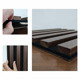 thumbnail image 3 of Panel Decorativo Acústico Woodline Roble Oscuro 400 × 2700 mm, 3 of 3