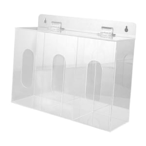 Bothyi - Dispensador De Guantes Acrílicos Para Montaje En Pared O Sobremesa, Para Cubrir Zapatos, Oficina, 3 Rejillas