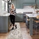 thumbnail image 2 of Alfombra suave de cocina YouFortong Runner Rug, antideslizante, 2 x 7 pies, color beige, 2 of 6