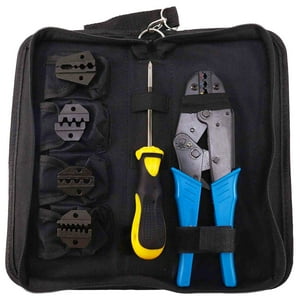 Soliot - Kit Crimpadora Con 4 Troqueles Intercambiables 0.5-35Mm2