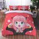 thumbnail image 1 of Anime Spy Family Anya Bedding Set Boys Girls Duvet Cover Pillowcase Bed Kids Adult Fashion Home Textileextile, 1 of 5