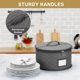 thumbnail image 3 of Estuche de Almacenamiento Acolchado para Platos Stack Store Plus More – Pack de 2 – 25 cm, 3 of 7