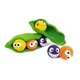 thumbnail image 2 of Juguete para perros con tres guisantes en una vaina con 3 bolas chirriantes, 2 of 3