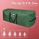 thumbnail image 3 of Bolsa de almacenamiento para árbol de Navidad Holiday Cheer Green, 2,75 m, 3 of 6