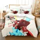 thumbnail image 1 of 3D Print Kiriko Heads Overwatch 2 Bedding Set Duvet Cover Bed Set Quilt Cover Pillowcase Comforter king Queen Size Boys Adult, 1 of 5