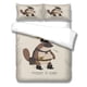 thumbnail image 1 of x1768 Bed SheetsWild Animal Art Bedding Set Twin Size Duvet Cover Pillow Cases Bed Linen Set 3-Piece Bedding Set (1 Duvet Cover + 2 Pillow Shams) nj1768, 1 of 5
