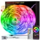 thumbnail image 1 of Tira de luces LED HBOWMDJIA de 100 pies (2 x 15 m) con control remoto y de aplicaciones, 1 of 3
