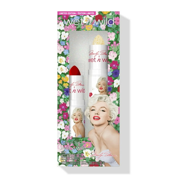 Set de maquillaje wet n wild Marilyn Monroe Icon Lipstick + Balm