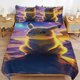 thumbnail image 1 of Pi-ka-chu Bed Duvet Cover Microfiber Bedding Sets 3D Printed Lightweight 3 Piece Comforter Sets for Kids Boys Girls, 1 of 5