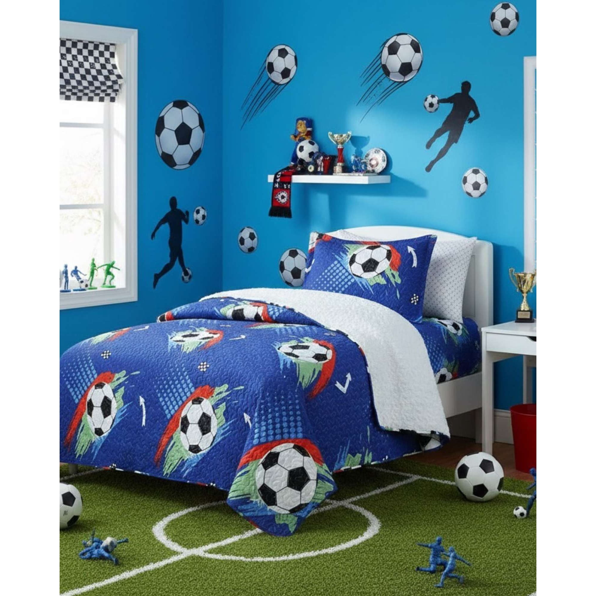 Myl Todo Hogar - Pack Cubrecama Sherpa + Sábanas Polar Invierno Sin Frío Plaza Y Media