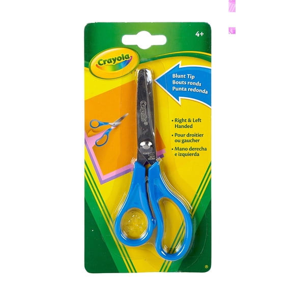 Tijeras Crayola 18 cm Punta Romo para Niños Diestros y Zurdos
