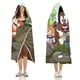 thumbnail image 3 of El Arroyo De Craig Manta Capa Con Capucha Anti bolitas Manta De Lana Ártica Suave Manta Portátil De Felpa Ligera Y Lujosa Poncho Para Siesta En Casa Y Oficina 100*130cm, 3 of 6
