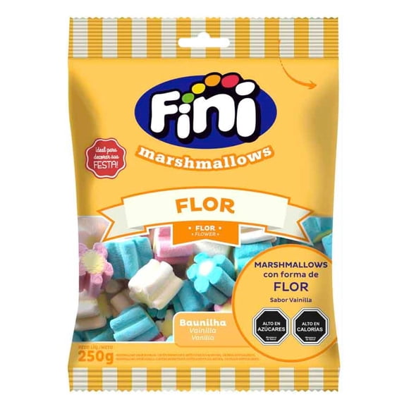 Marshmallow forma Flor, 250 g