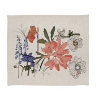 Tuyo Print - Set 4 Individuales Linet Natural Lili