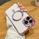 thumbnail image 1 of Luxury Plating Clear Magnetic For Wireless Charge Case For IPhone 14 13 12 11 Pro Max X XR XS 8 7 Plus Soft Silicone Cover, 1 of 3