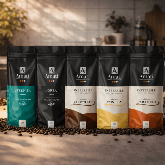 Café Amati PACK COLLEZIONE Grano Entero 2,25 Kg.