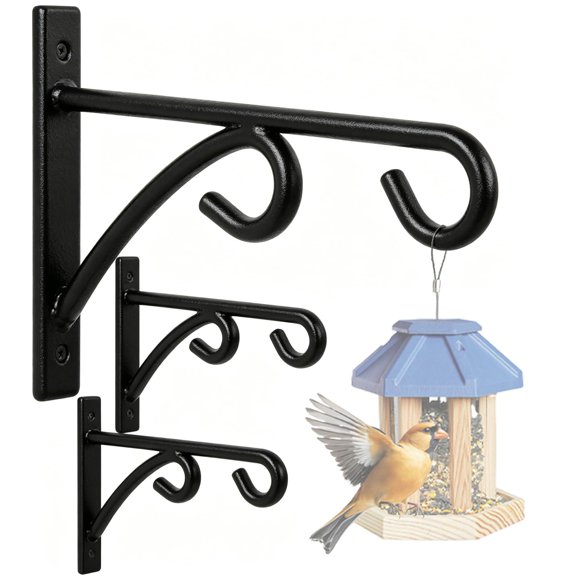 GANCHO DE ALMACENAMIENTO LOVYNO 20 cm Metal Resistente Pack de 2