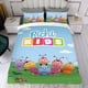 thumbnail image 4 of Bichikids Conjunto de sábanas temático, trío de piezas, cómodo y amigable con la piel, diseño único, regalo de decoración para el hogar para familiares, amigos y fans,135cm *200cm, 4 of 6