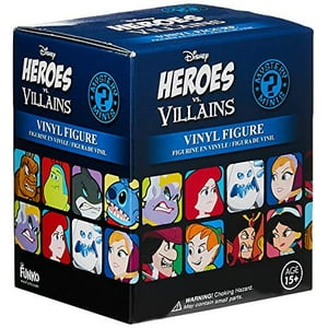 Funko - Disney Heroes Vs Villanos Mystery Minis (1 Mini Misterio Aleatorio)