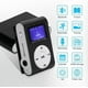 thumbnail image 2 of Reproductor de MP3 portátil con pantalla LCD y clip trasero deportivo, compatible con tarjetas de memoria (negro), 2 of 8