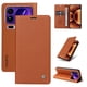 thumbnail image 1 of Funda Billetera de Cuero para Xiaomi 17 Pro Max con Tarjetero y Soporte - Tapa Magnética Marrón, 1 of 5