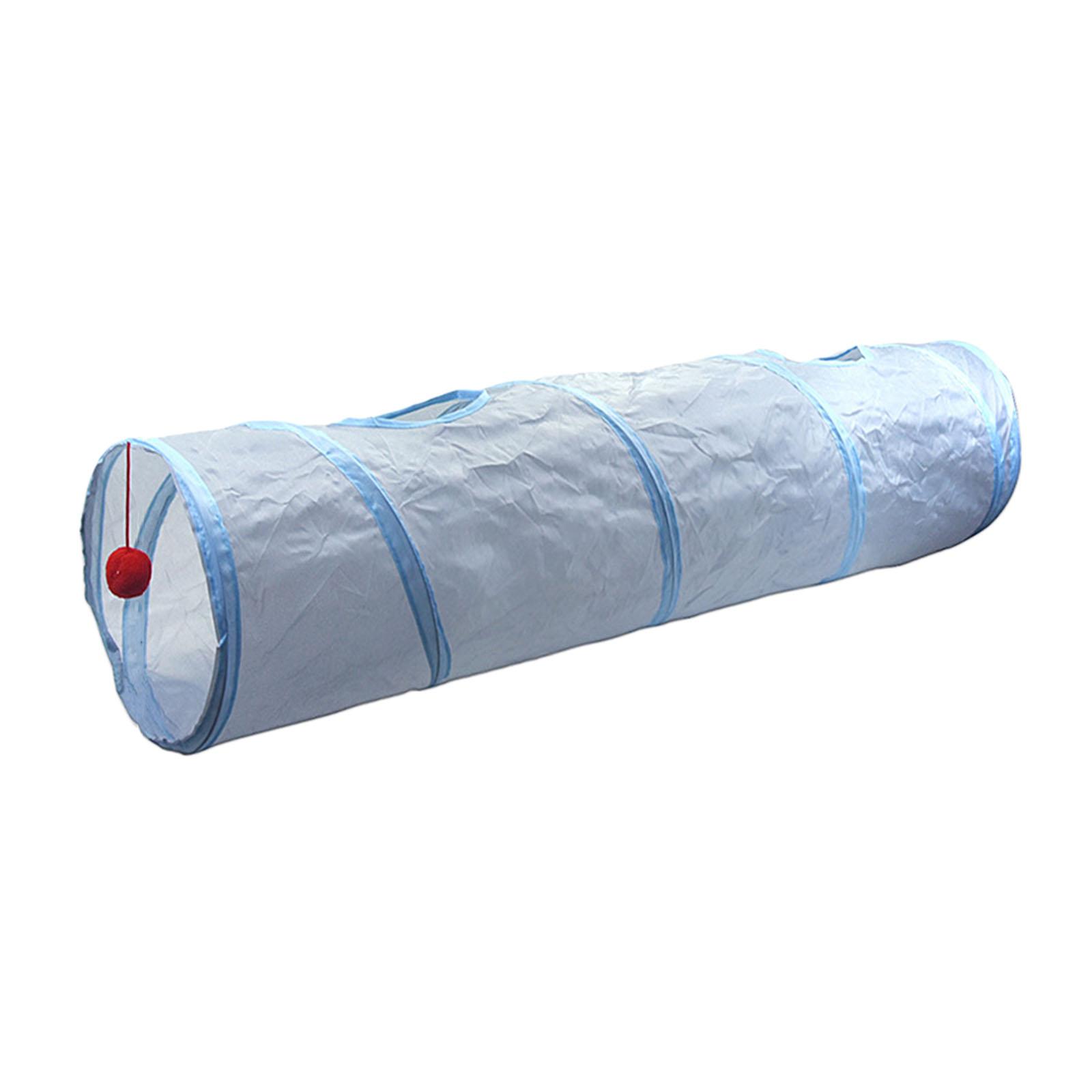 Ioensy - Juguete De Tubo De Túnel Para Mascotas, Juguete Interactivo Portátil Para Hurones, Animal Pequeño, Gatito, Tipo Recto