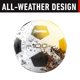 thumbnail image 4 of Balones de fútbol Franklin Sports F-100 tamaño 5 para adultos, paquete de 12 con bomba, 4 of 6