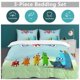 thumbnail image 5 of Number Block Bedding Set Duvet Cover Comfortable and Lightweight Cartoon Bedding 3 Piece Bed Set, 5 of 5