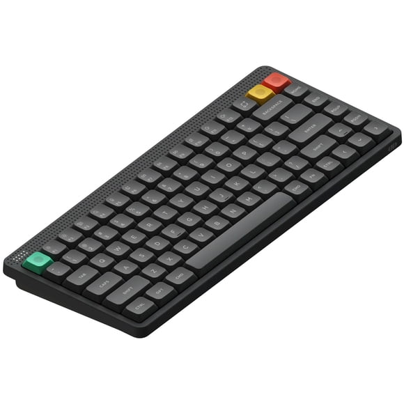 Teclado nuphy Node75 Inalámbrico Hot‑swap Negro‑Rojo