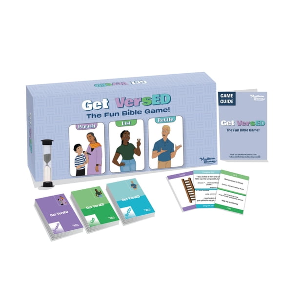 Bible Party Game Kulture Games Get Versed con 303 cartas