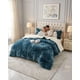 thumbnail image 1 of Cubre-Cama Térmico Shaggy – Diseño Suave para 2 Plazas, 1 of 6