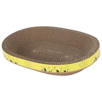 Magideal - Rascador Para Gatos Placa En Forma De Cuenco De Cartón Corrugado Casa Para Mascotas Protector De Muebles Resistente Adecuado Para Regalo Decoración De M