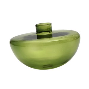 Magideal - Jarrón De Cristal Para Flores, Contenedor Para Plantas, Decoración Del Hogar, Arreglo Floral, Jarrón Hidropónico Para Cafetería, Armario, Estantería, Verde