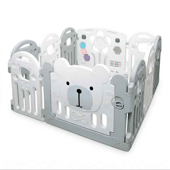 Corral Bebé Plegable Infantil Reja Seguridad Niños 120x120cm