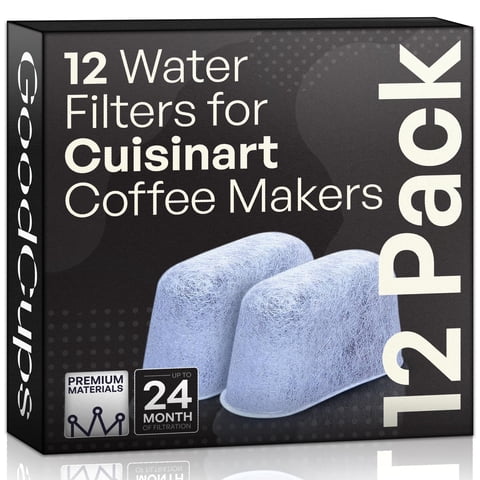 Paquete De 12 Filtros De Agua Para Cafeteras Cuisinart