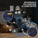 thumbnail image 5 of Juego de ropa de cama Franco Batman, tamaño doble, con edredón y sábanas, 5 of 6