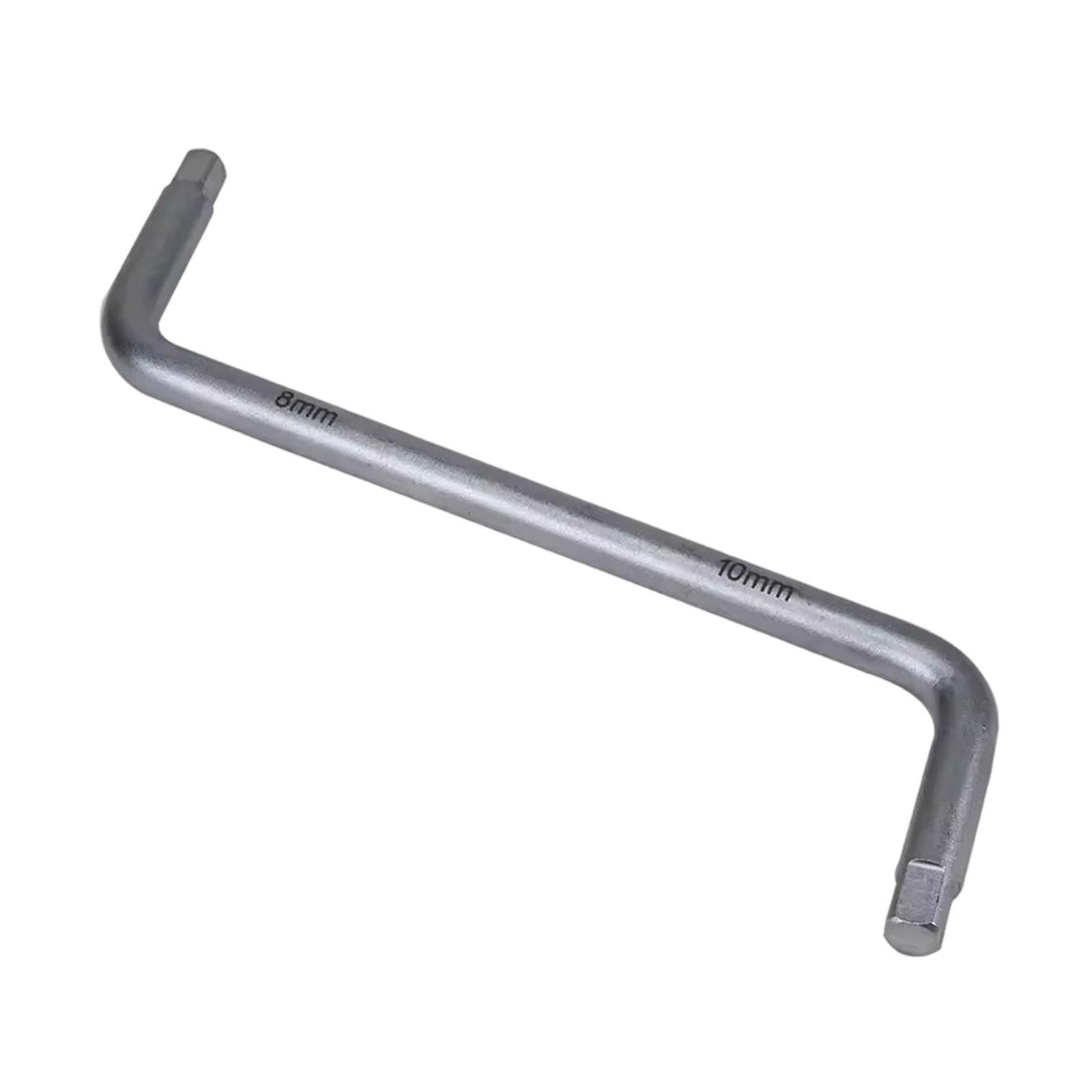Ioensy - Llave Para Tapón De Drenaje De Aceite De 8 Mm Y 10 Mm, Herramienta De Extracción De Tornillos Para Diseños De Cabezales, Utilidad