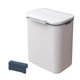 thumbnail image 1 of Cubo De Basura Para Colgar En La Pared Cubo De Basura Papelera Para Armario Cocina Oficina 9L Blanco, 1 of 6
