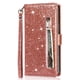 thumbnail image 2 of Funda para FOXDOCK Elegante funda iPhone 15 Glitter con cremallera-Ideal para el uso diario, 2 of 5