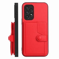 Foxdock Funda Para Samsung Galaxy A53 Con Bloqueo Rfid - Diseño Elegante Con Cierre De Botón