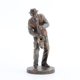 thumbnail image 2 of Escultura Veronese Design de saxofonista en bronce, 18 cm, 2 of 8