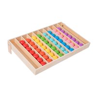 Magideal - Juguete De Clasificación Por Colores, Pelotas De Arcoíris, Juguete De Clasificación, Reconocimiento De Colores, Combinación De Colores, Juego De Retor