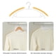 thumbnail image 4 of Suit Hanger Nature Smile, antideslizante, paquete de 20 unidades, metal con revestimiento de PVC, 4 of 9