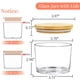 thumbnail image 2 of Pack de 8 frascos CONNOO de 355 ml con tapa de bambú, 2 of 7
