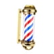 thumbnail image 4 of Luz de poste de barbero clásica, poste de barbería Led, Retro, montaje en pared, impermeable, accesorio de iluminación giratorio para barbería para ex sin la pelota, 4 of 5