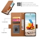thumbnail image 4 of Para Google Pixel 9 Pro / 10 Pro Funda Tipo Billetera con Tapa Porta Tarjetas, Cubierta de Cuero PU con Hebilla Lateral Magnética Mate para Mujeres y Hombres, Marrón, para Pixel 9 Pro / 10 Pro, 4 of 7