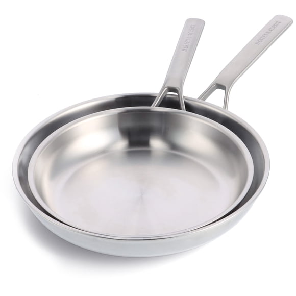 Juego de sartenes Merten & Storck 25 cm y 30 cm plateado